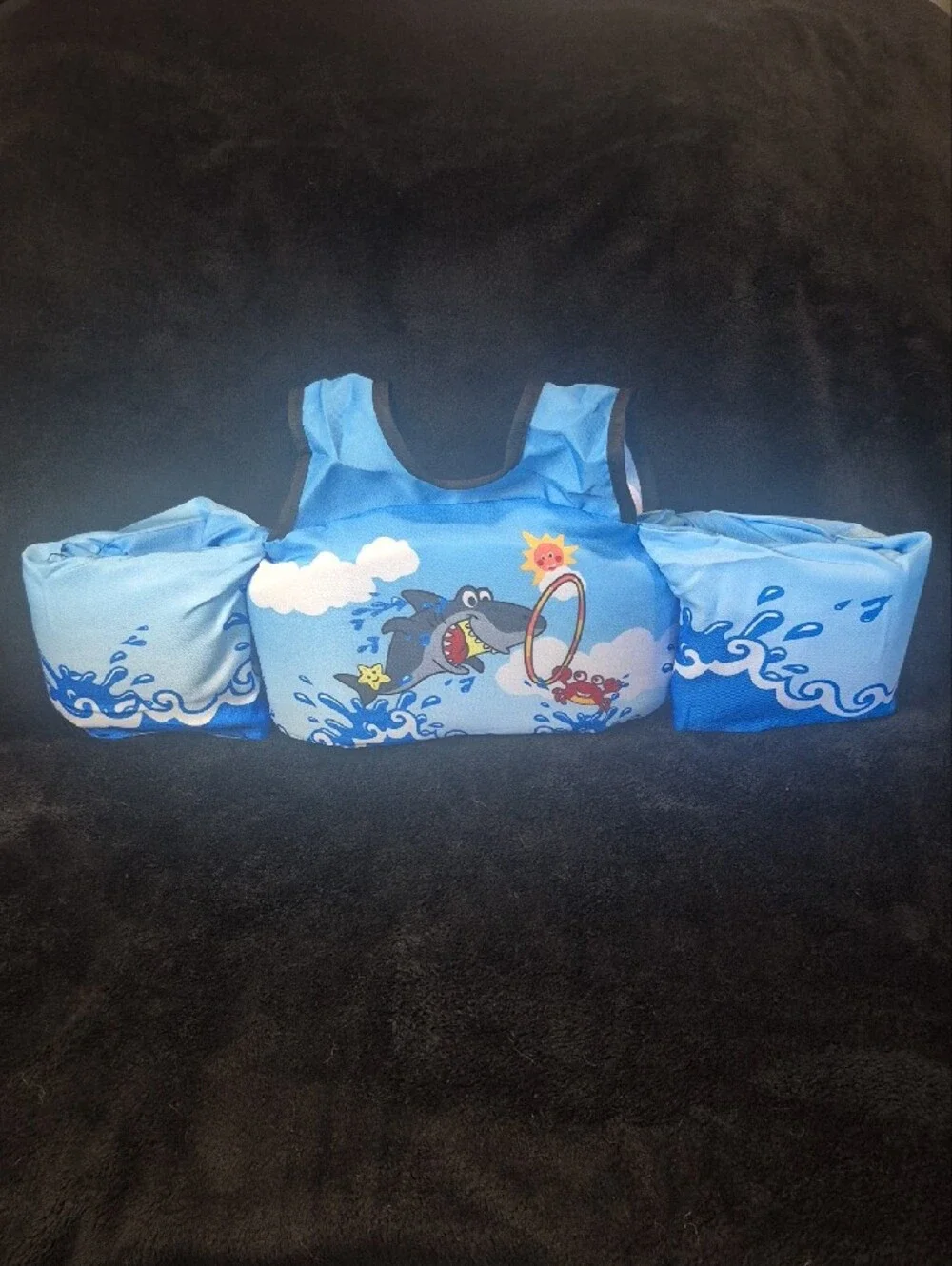 Kids Water Wings/Floaties for Pool Training-  Shark Design (Brand New)